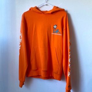 Chrome hearts matty boy orange hoodie